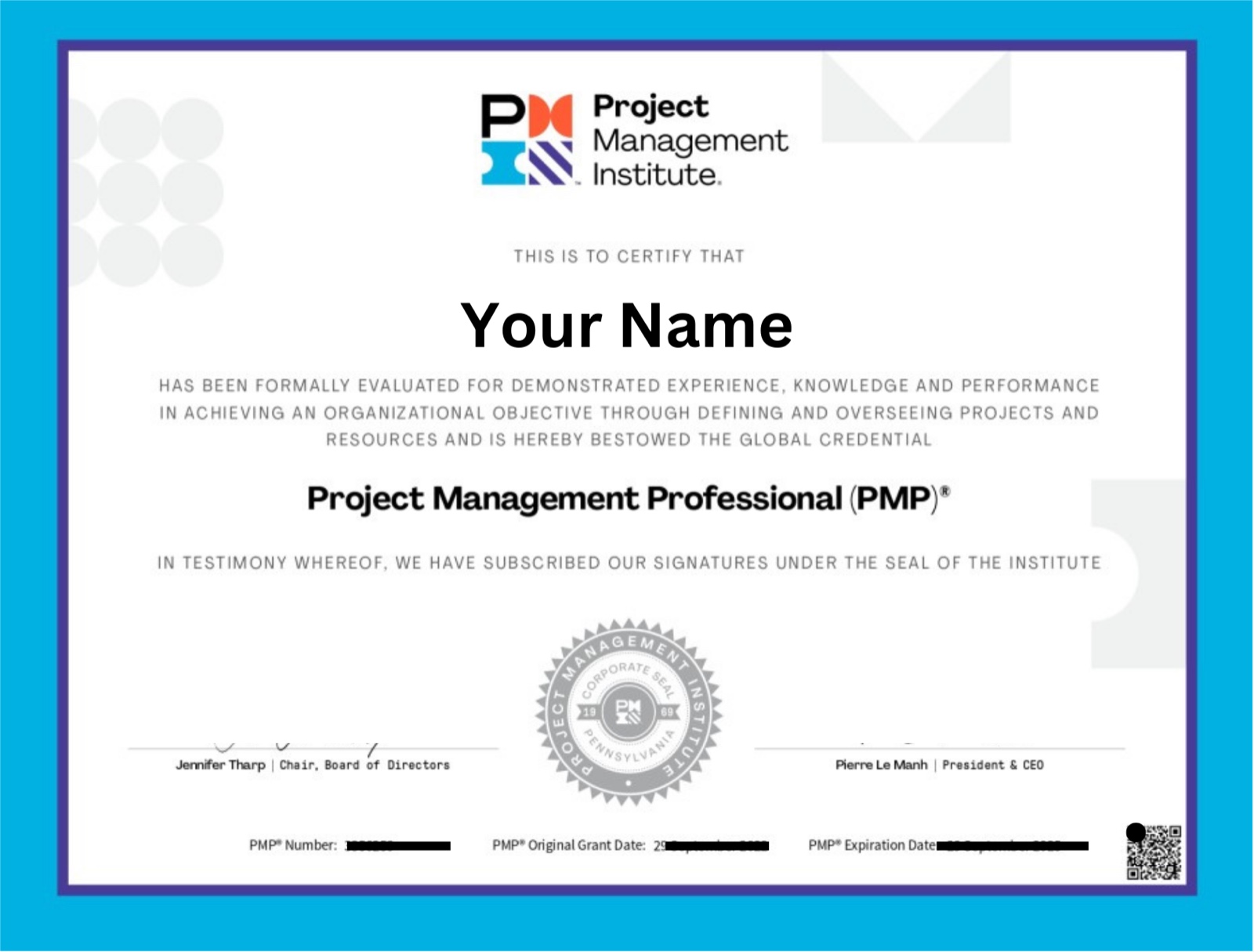 PMP Badge